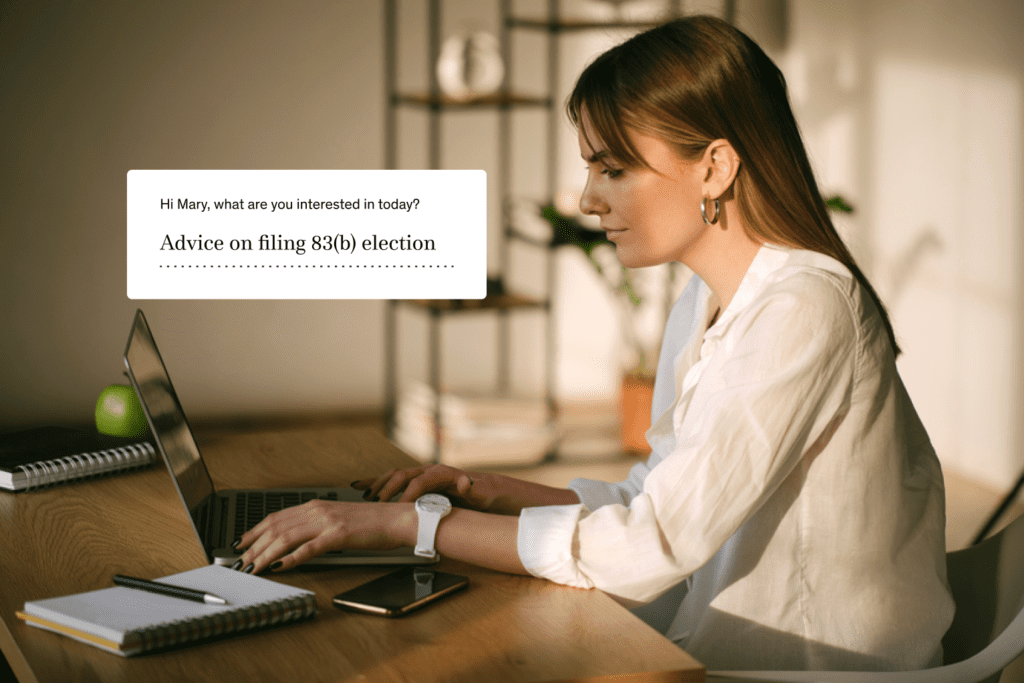 early employee filing 83b election