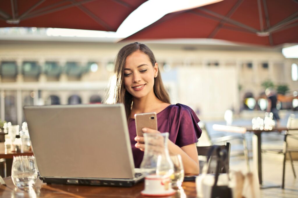 Entrepreneur consulting a tax advisor online about small business deductions — Harness platform helping maximize 2025 tax savings.